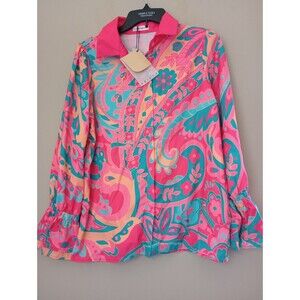 NWT Cherry Betty Artsy Art to Wear 70's Inspired Size Medium